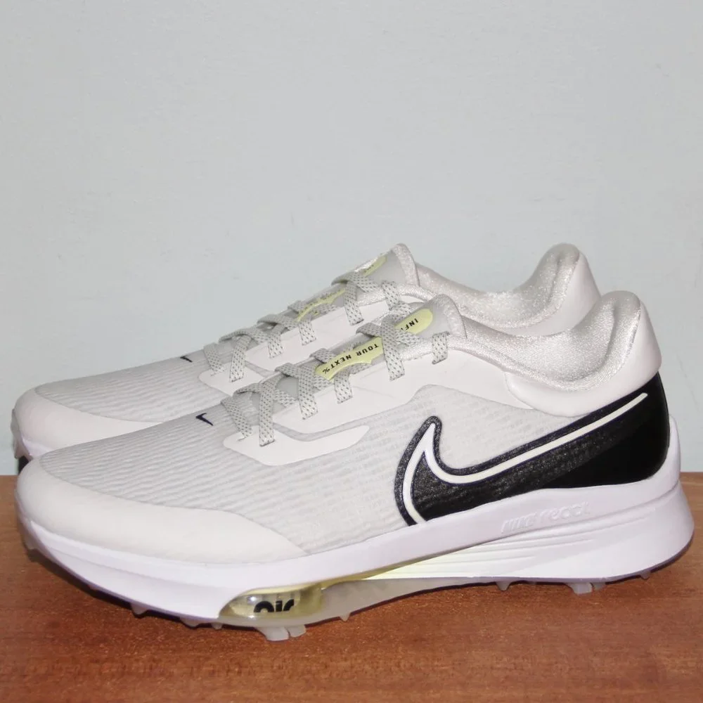 Nike Air Zoom Infinity Tour NEXT% Golf Shoes Mens 9 Summit White Black - Picture 2 of 6